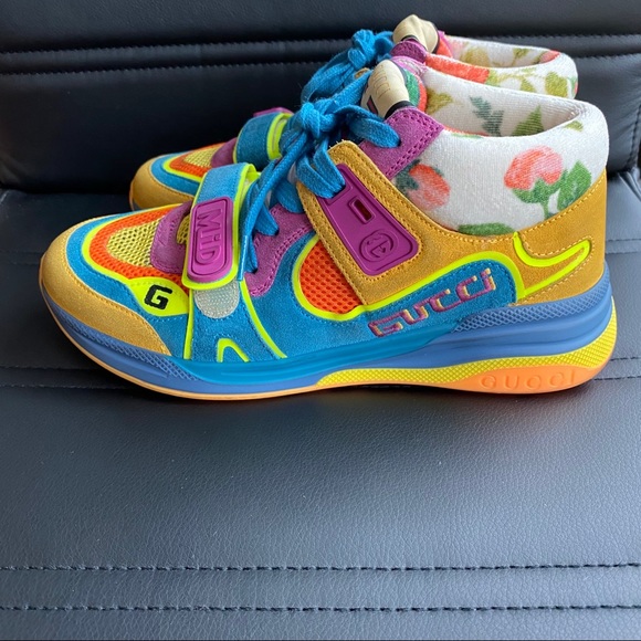 Gucci Ultrapace Mid-Top Sneakers - Picture 13 of 16